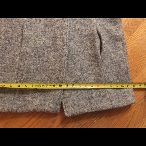 Hudson’s Bay ONLY Hooded Grey Jacket Manteau Coat - Picture 13 of 13